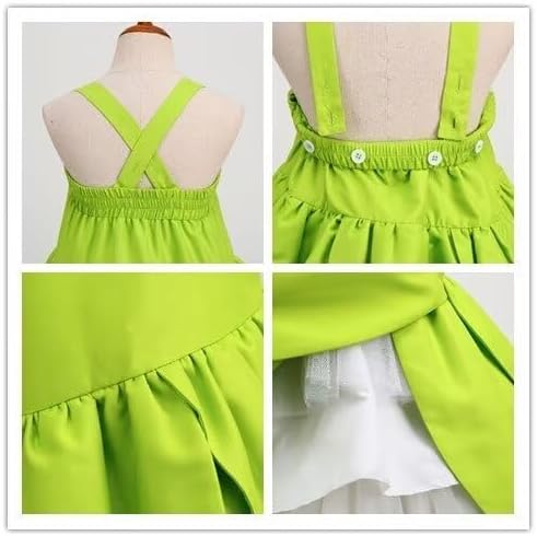 Déguisement Fée Clochette vert pour enfant, taille 2-3 ans – Image 4