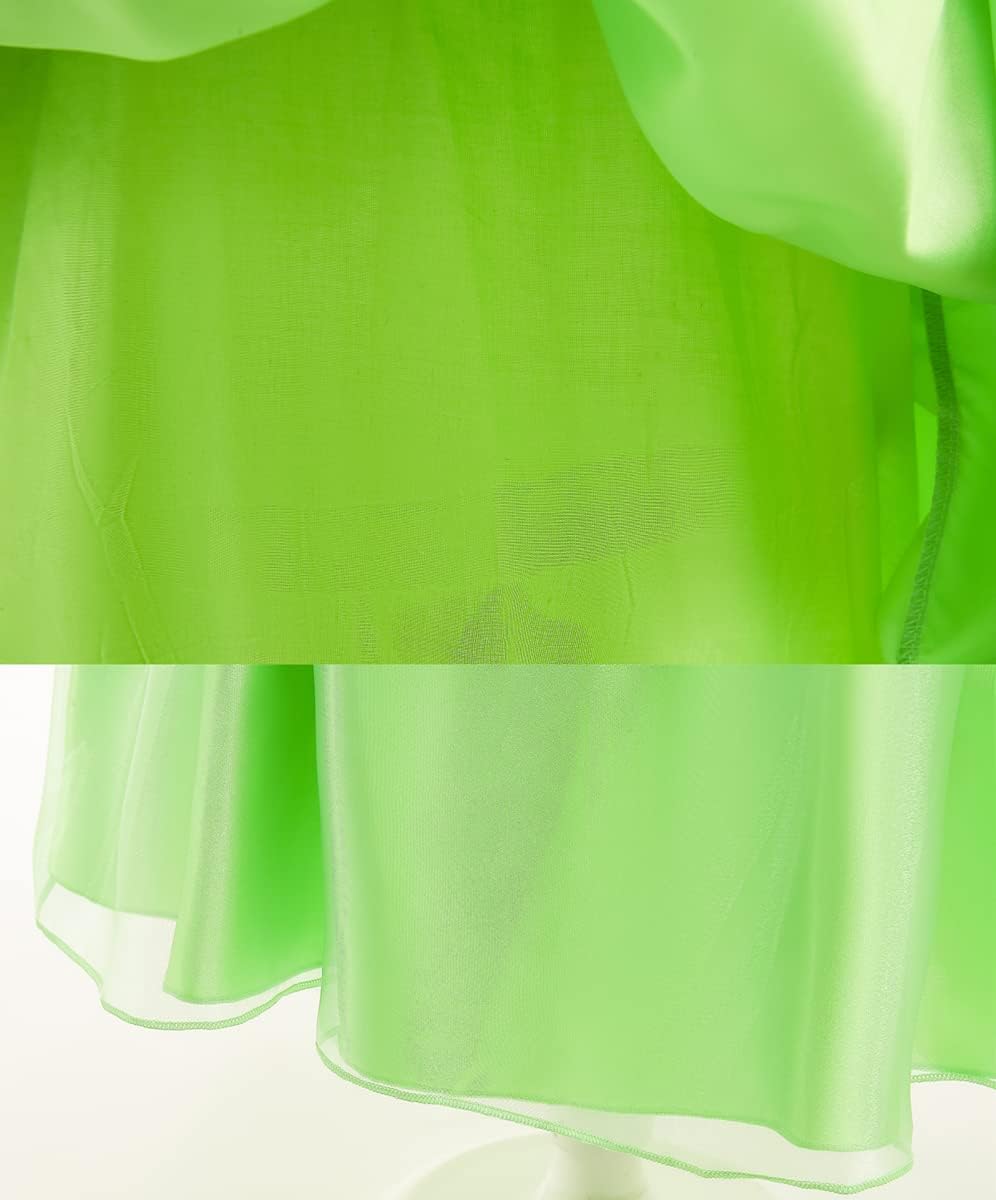 Déguisement Tinkerbell vert en tulle avec ailes et accessoires – Image 7