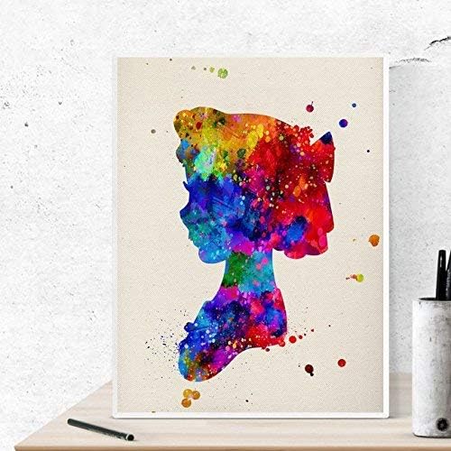 Lot de 3 affiches aquarelle A4 Peter Pan et Fée Clochette – Image 3