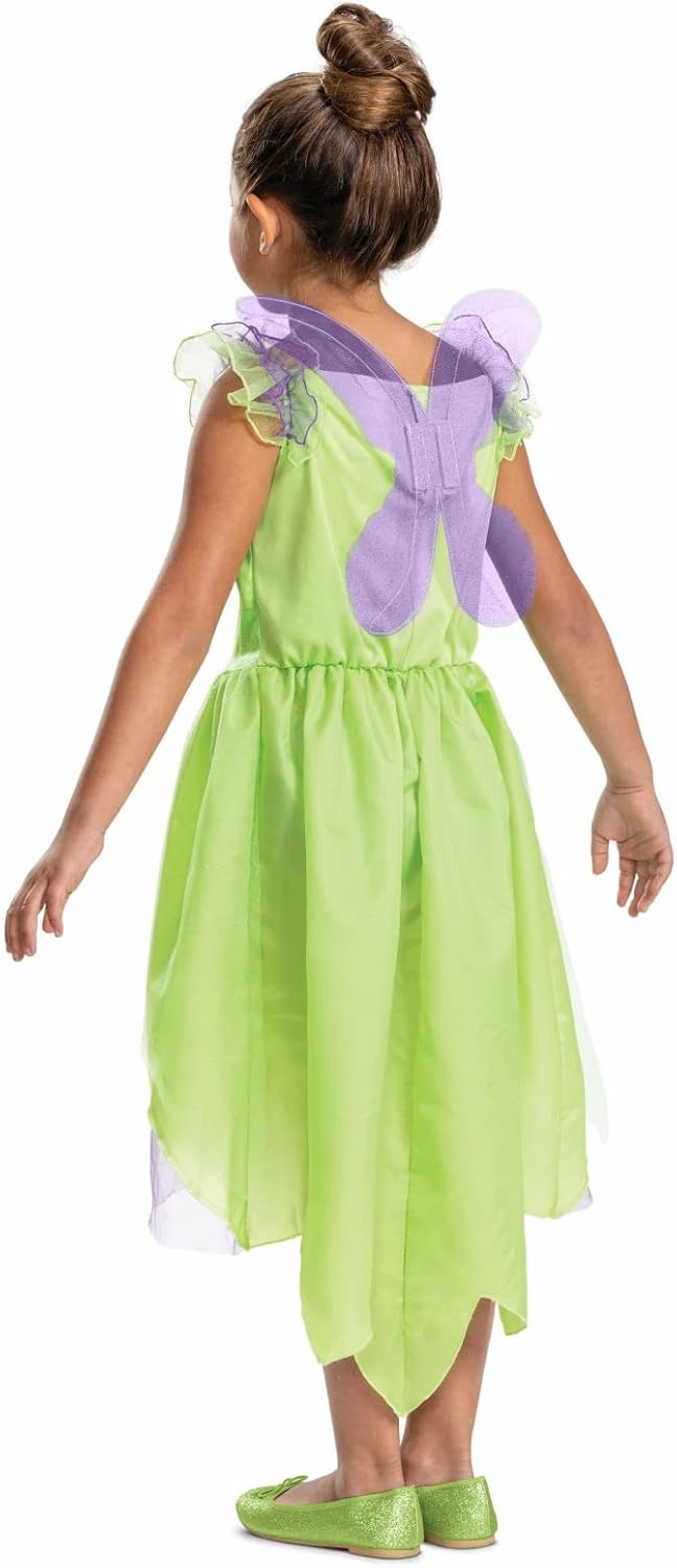 Costume Disney Fée Clochette enfant avec ailes amovibles – Image 6