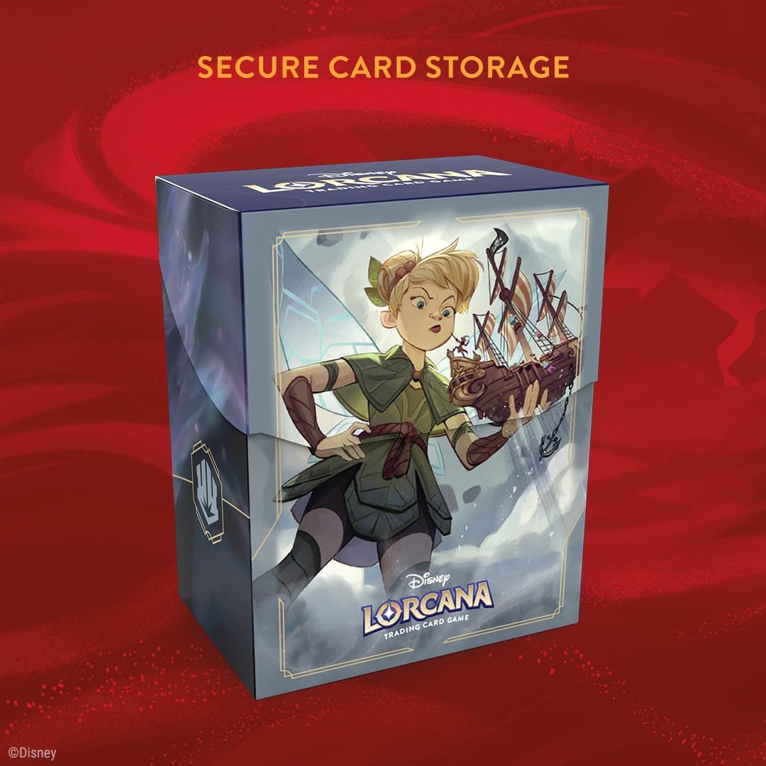 Boîte de rangement de deck Fée Clochette Disney Lorcana Le Règne de Jafar dès 8 ans – Image 2