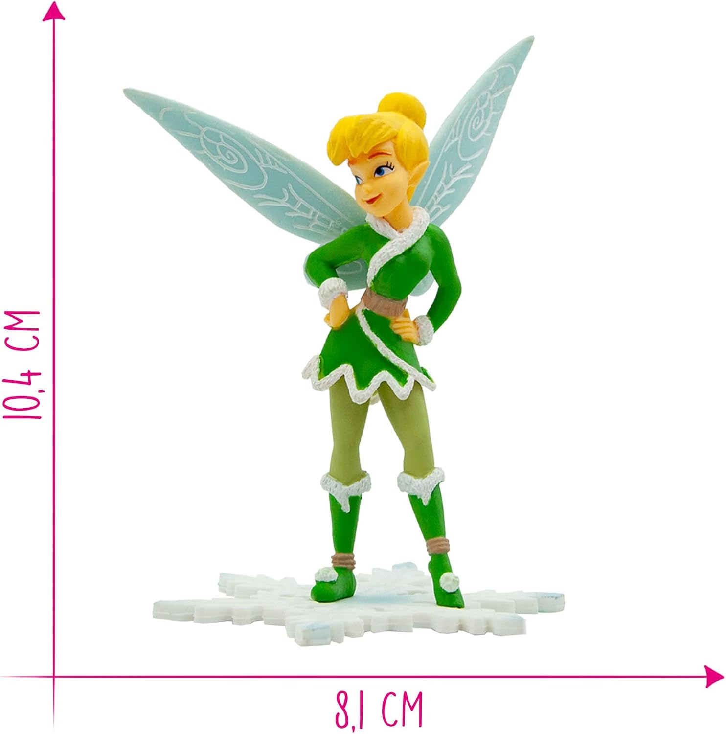 Figurine Disney Fée Clochette peinte à la main 10 cm – Image 2