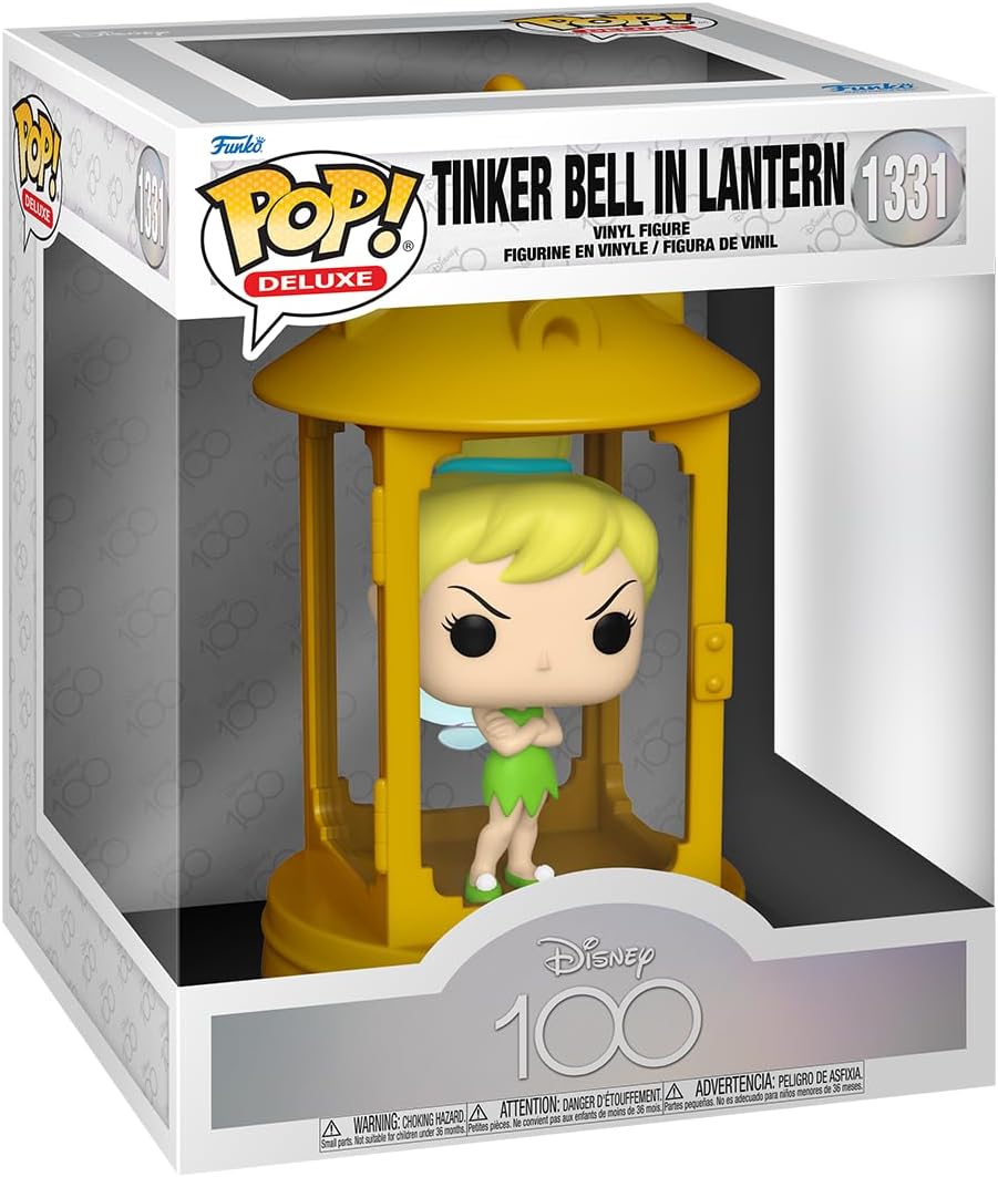 Figurine Deluxe Clochette Disney Peter Pan Tink Trapped en vinyle