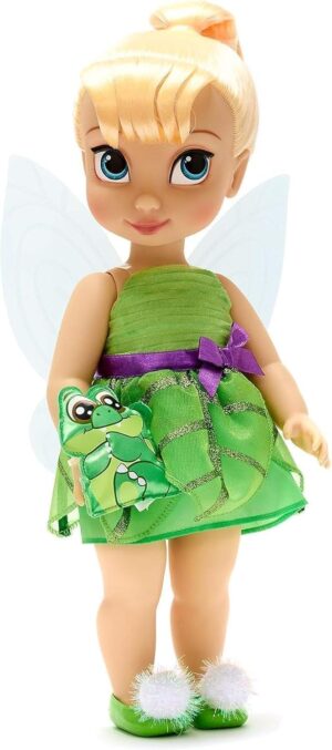 Poupée Clochette Disney Store Animator avec peluche Tic-Tac, Peter Pan, 39 cm