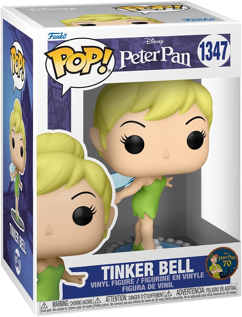 Figurine vinyle Clochette sur miroir, Disney Peter Pan 70th, Funko Pop! – Image 2