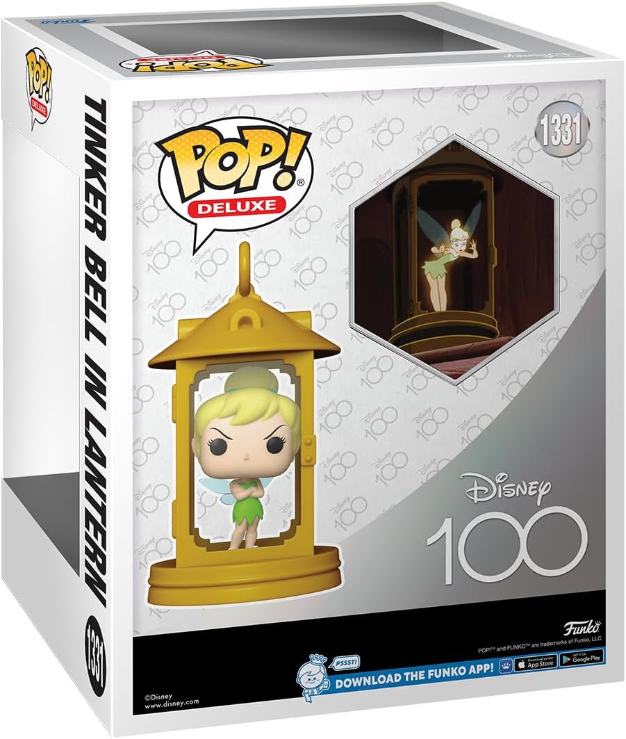 Figurine Deluxe Clochette Disney Peter Pan Tink Trapped en vinyle – Image 3
