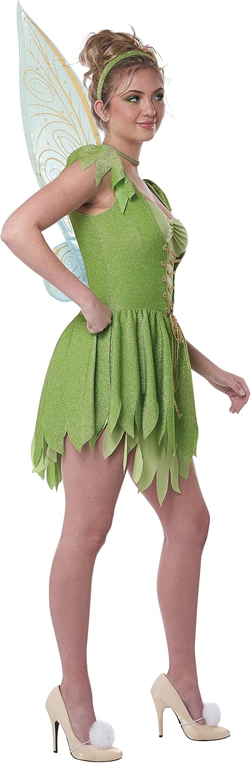 Costume classique pour femme California Costumes Fée Clochette avec ailes – Image 2