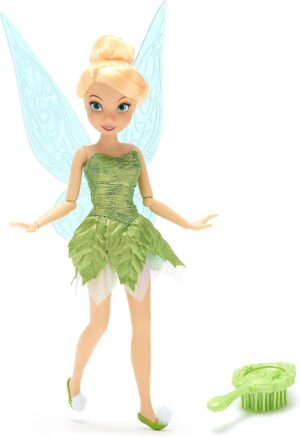 Poupée Clochette Disney Peter Pan 25 cm avec mini brosse