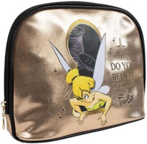 Trousse de toilette Tinker Bell de voyage, coloris or