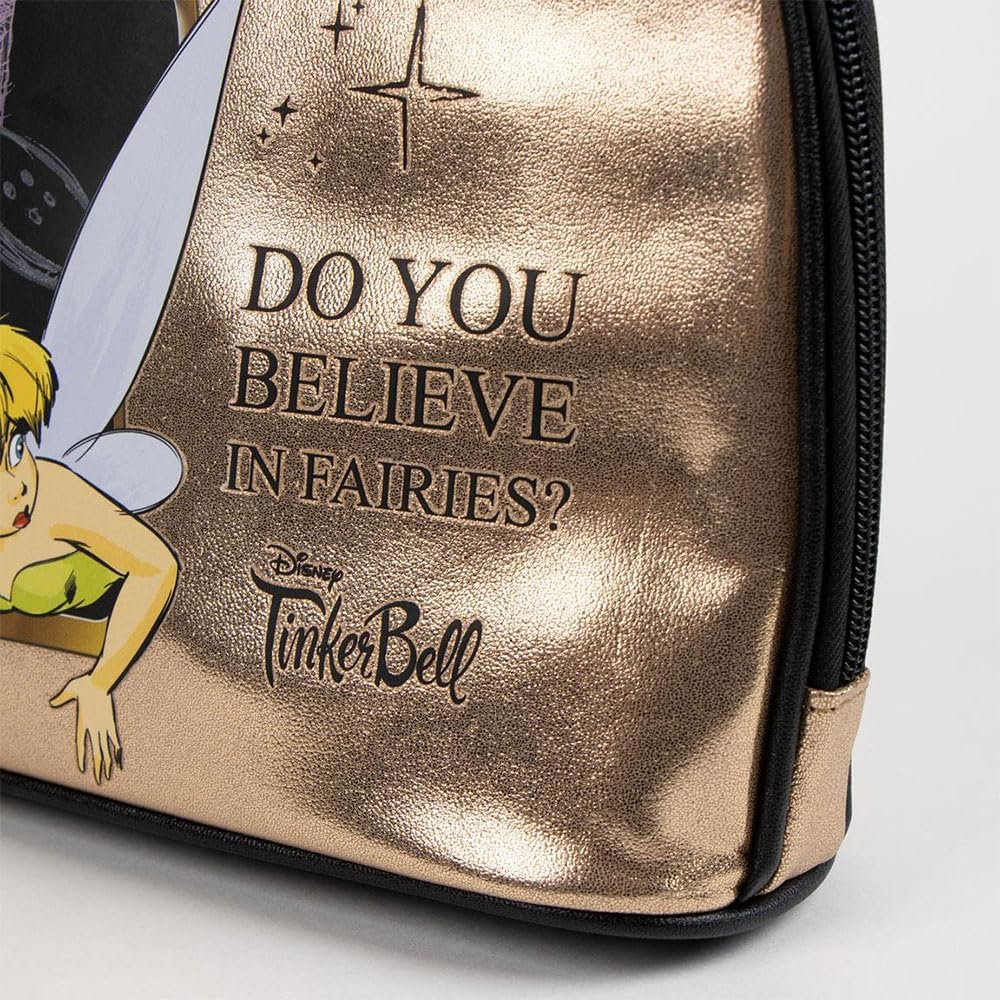Trousse de toilette Tinker Bell de voyage, coloris or – Image 3