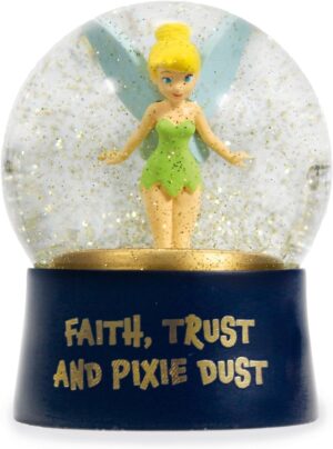 Boule à neige Disney Peter Pan Fée Clochette en verre et résine 65 mm