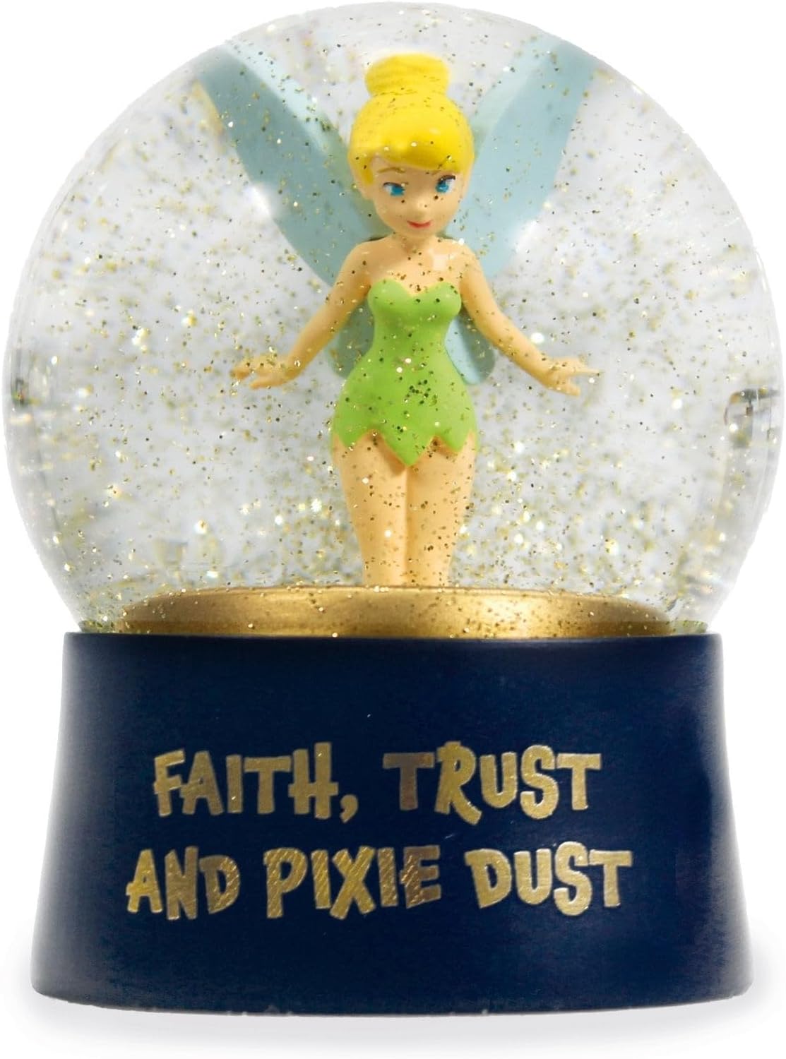 Boule à neige Disney Peter Pan Fée Clochette en verre et résine 65 mm