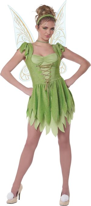 Costume classique pour femme California Costumes Fée Clochette avec ailes