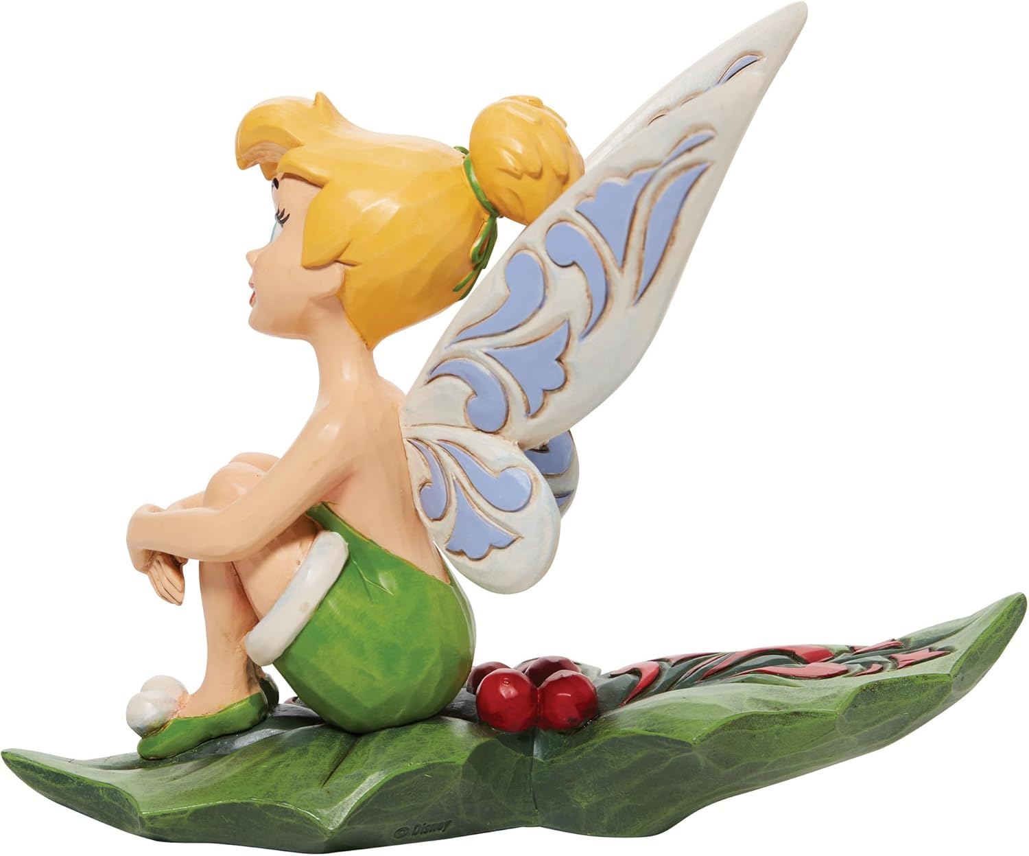 Figurine Disney Traditions Fée Clochette sur houx, hauteur 13 cm – Image 4