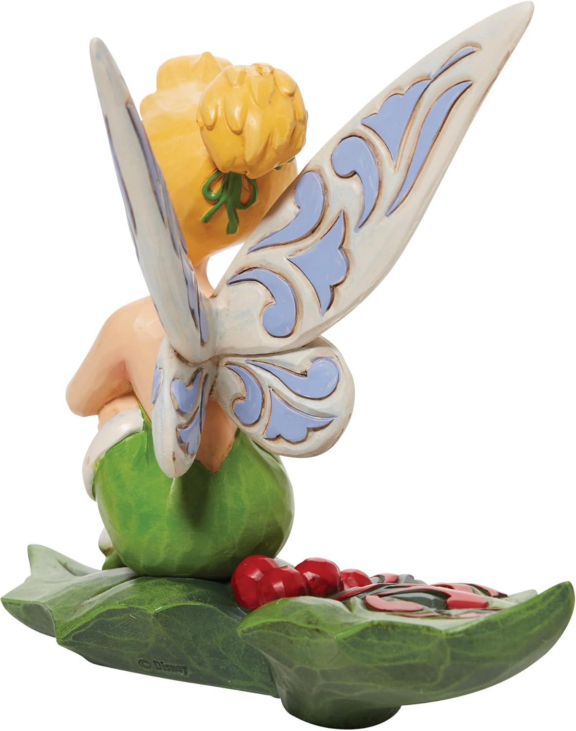 Figurine Disney Traditions Fée Clochette sur houx, hauteur 13 cm – Image 2