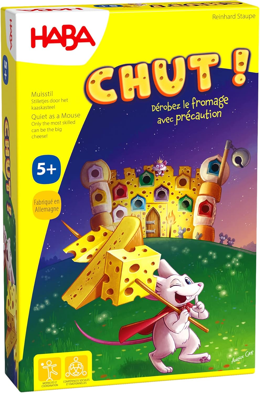 HABA Chut ! jeu d’adresse et de concentration dès 5 ans