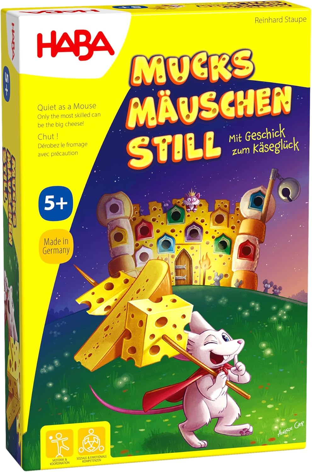 Jeu d'adresse Fée Clochette HABA avec alarme dès 5 ans