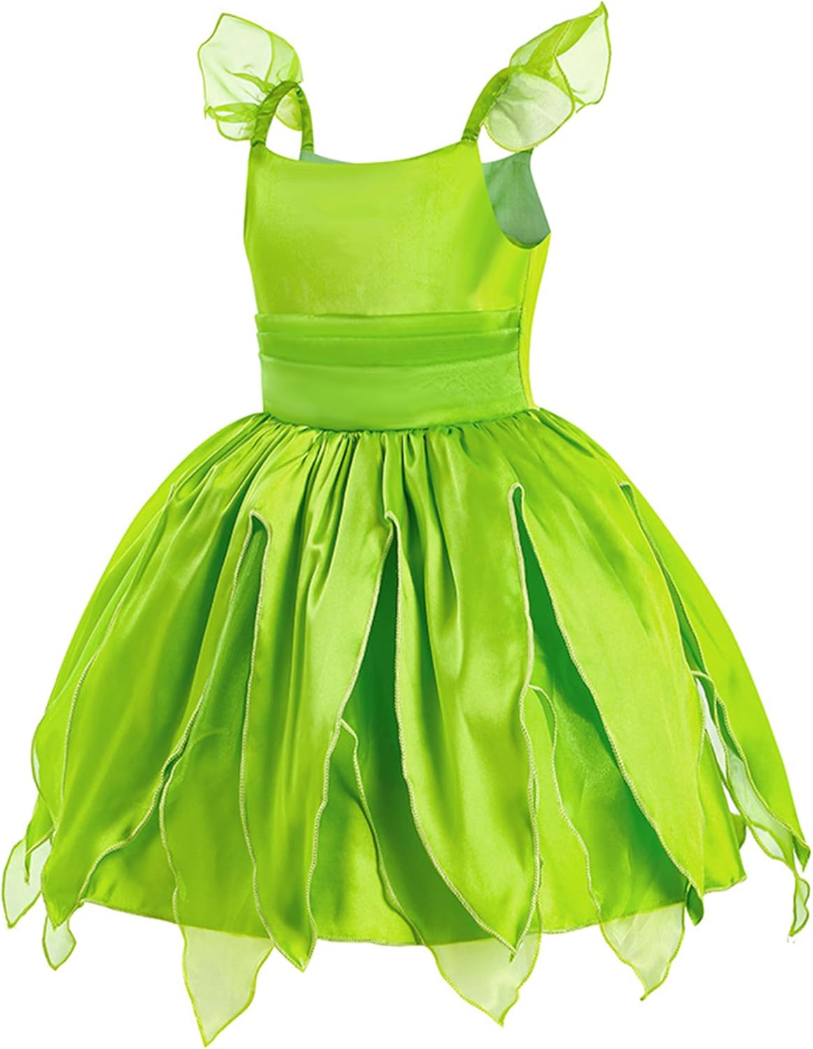 Costume Tinker Bell vert avec accessoires pour fille – Image 2