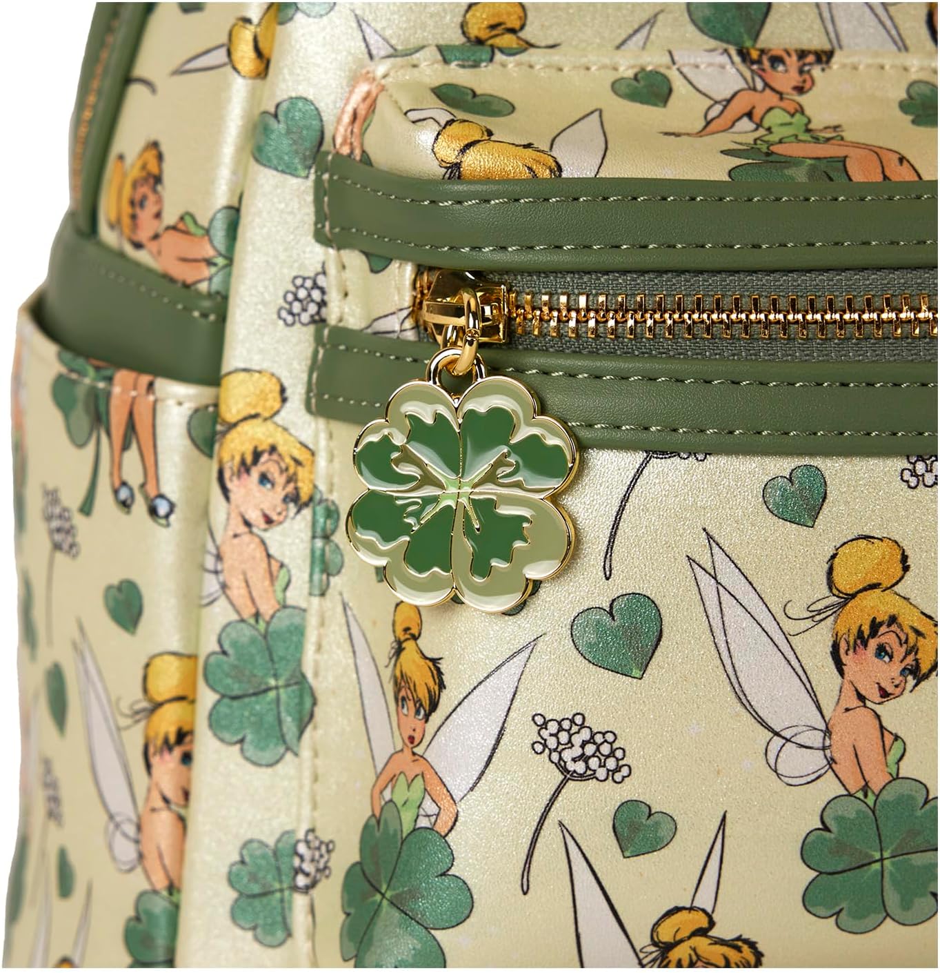 Mini sac à dos Disney Fée Clochette au trèfle à 4 feuilles – Image 2