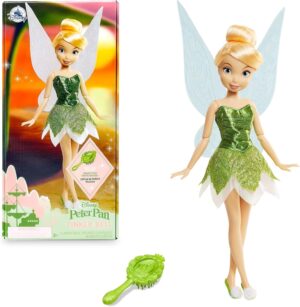 Poupée Clochette Disney 25,5 cm avec brosse, Peter Pan
