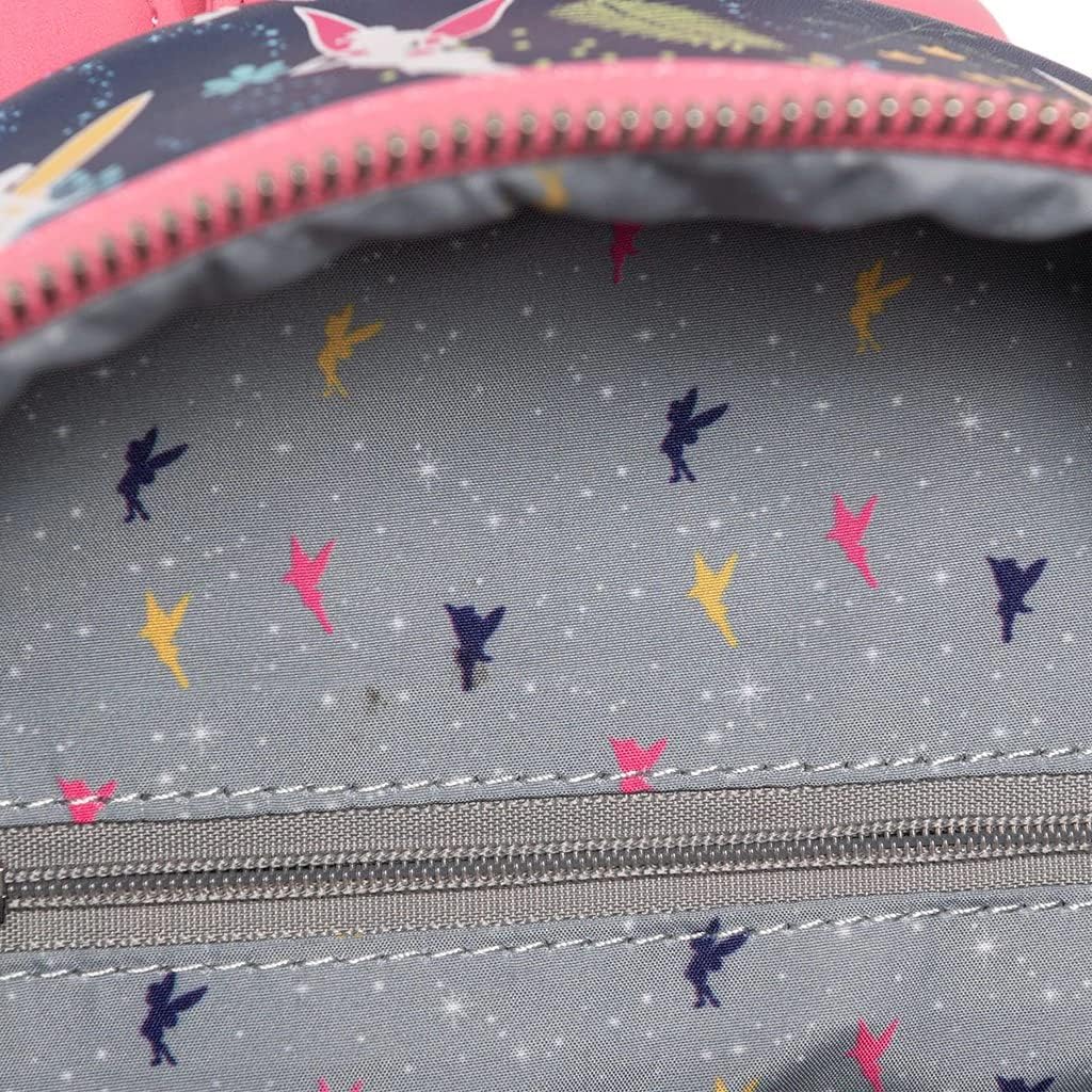Sac à dos Disney Loungefly Fée Clochette rose phosphorescent – Image 4