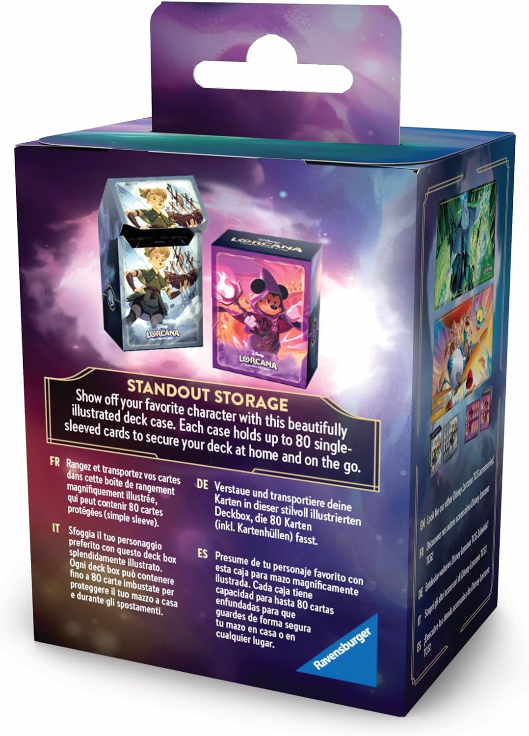 Boîte de rangement de deck Fée Clochette Disney Lorcana Le Règne de Jafar dès 8 ans – Image 5