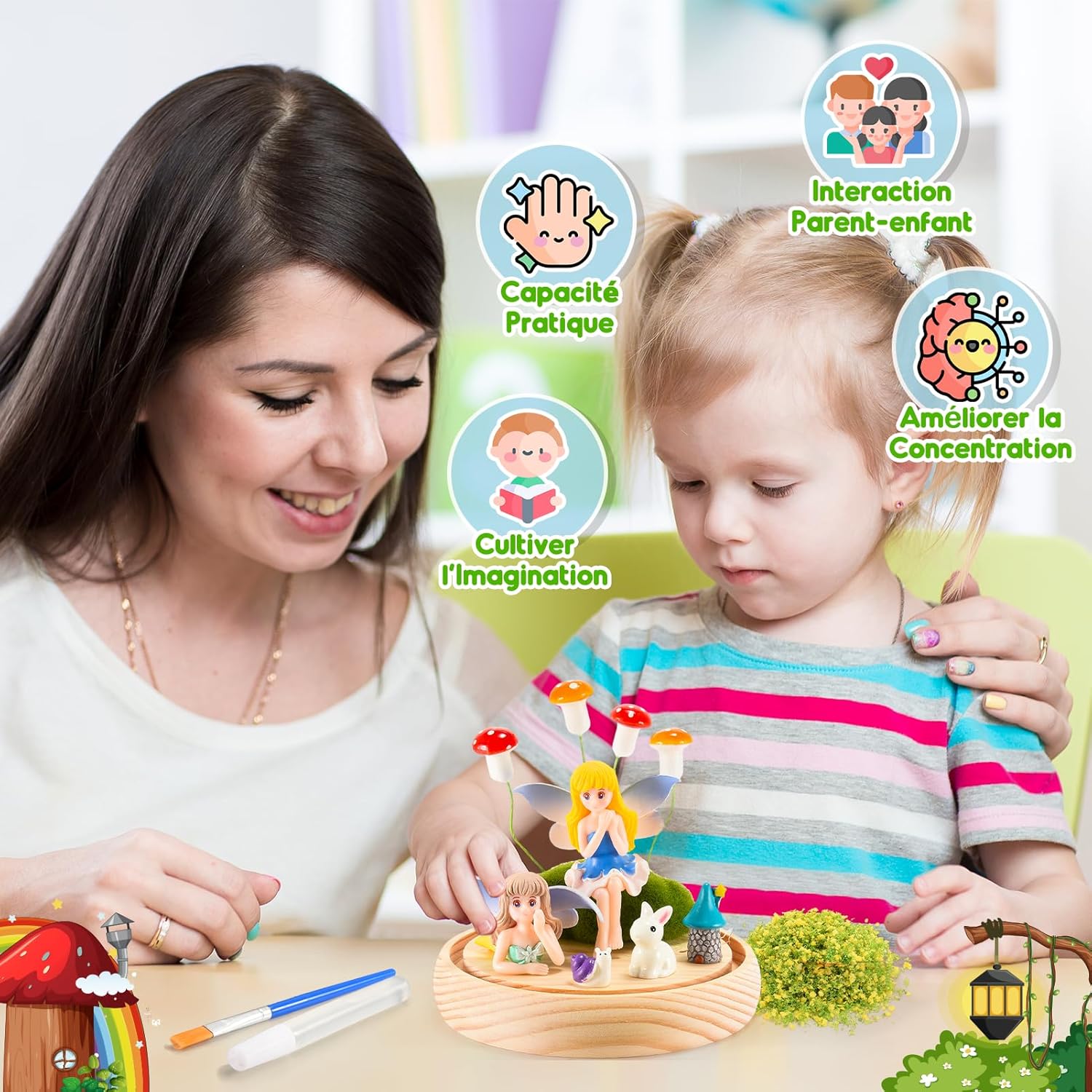 Kit veilleuse LED DIY Fée Clochette pour enfant – Image 4