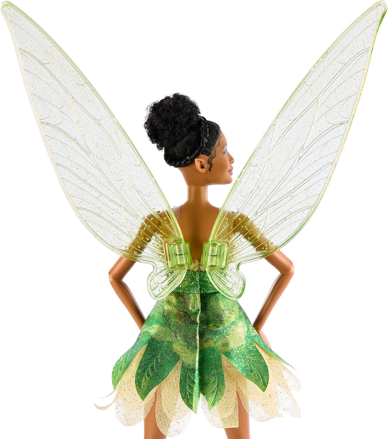 Poupée Fée Clochette Disney Peter Pan & Wendy, robe verte et ailes scintillantes HNY37 – Image 6