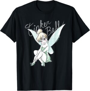 T-shirt Disney Fée Clochette assise