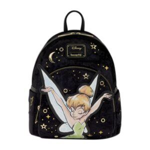 Mini sac à dos en velours Fée Clochette