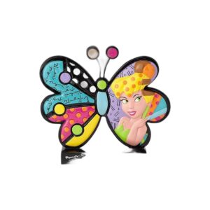 Figurine papillon Fée Clochette colorée